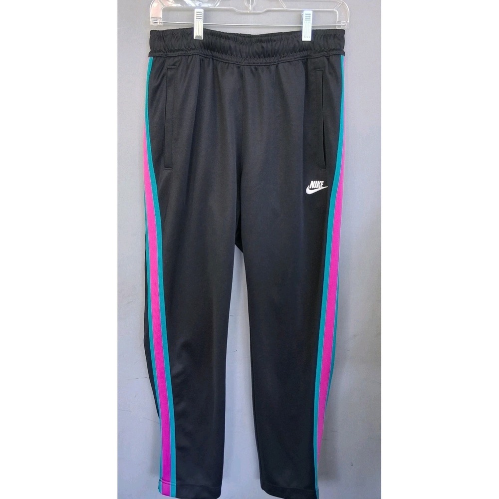 Nike Men's SPORTSWEAR TRIBUTE OH JOGGER Pants Black/Spirit‎ Teal AR2246-011 Sz M
